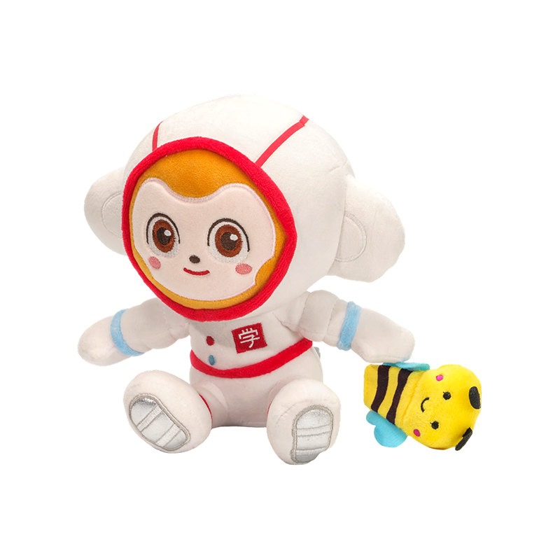宇宙飛行士の漫画のキャラクターのぬいぐるみ 宇宙飛行士の漫画のキャラクターのぬいぐるみ