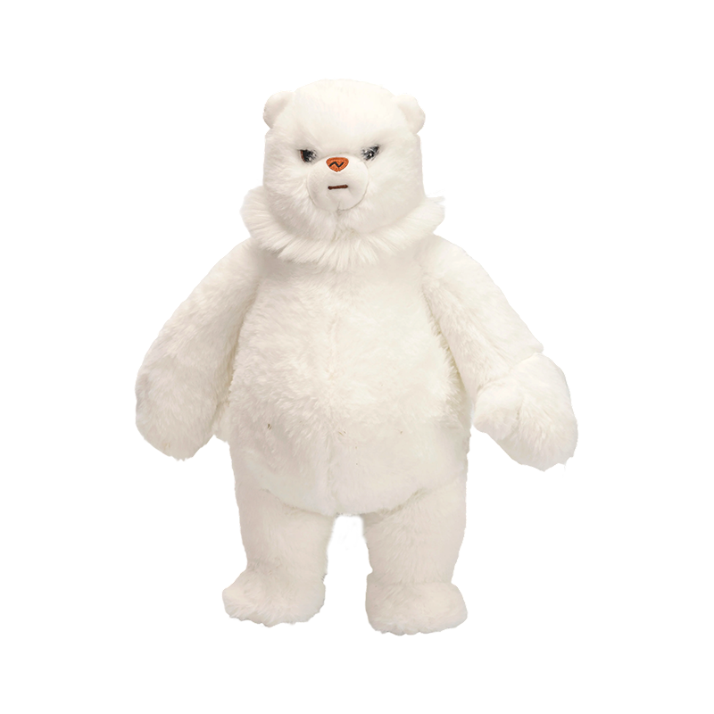 立っている愛らしい白いシロクマのぬいぐるみ 立っている愛らしい白いシロクマのぬいぐるみ