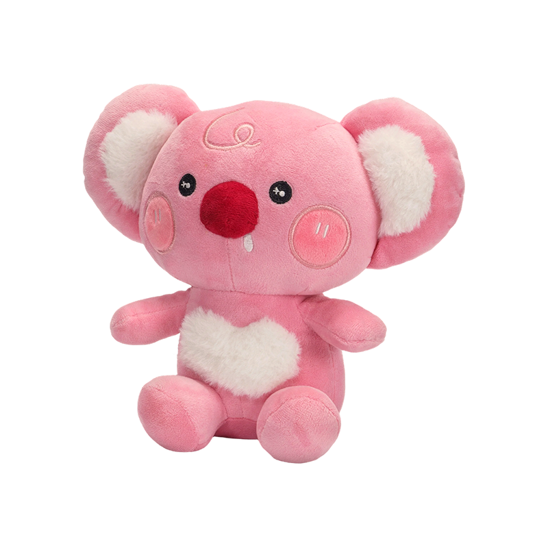 女の子向けのファンタジーピンクコアラのぬいぐるみ