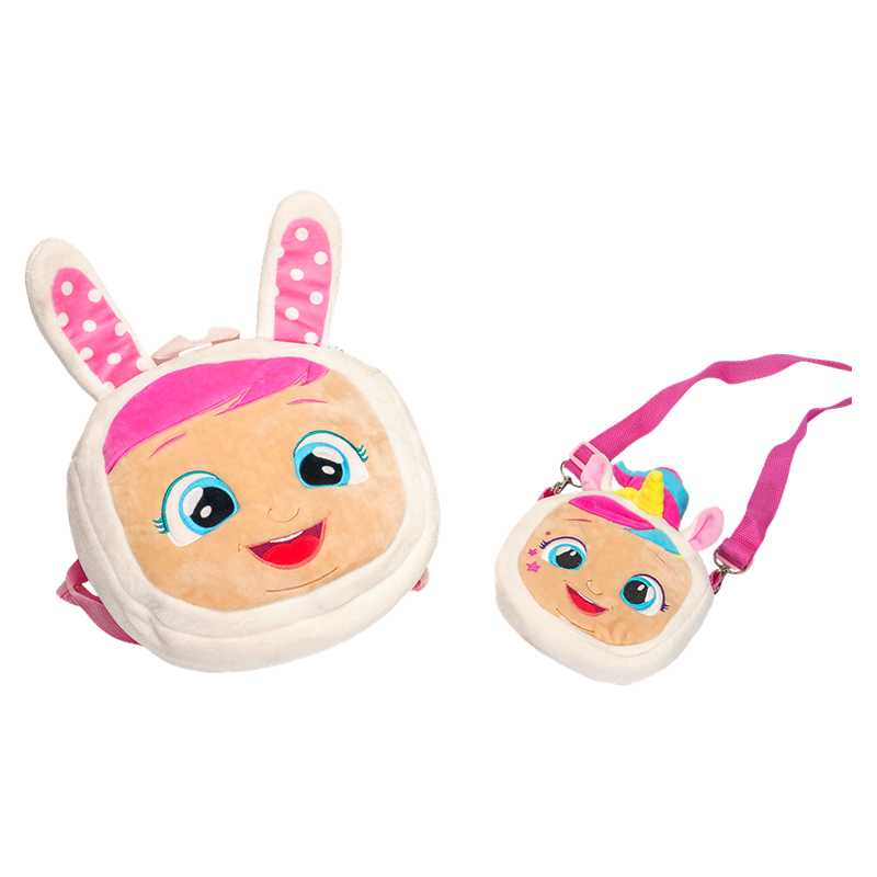 抱きしめたくなるうさ耳ぬいぐるみナップサック