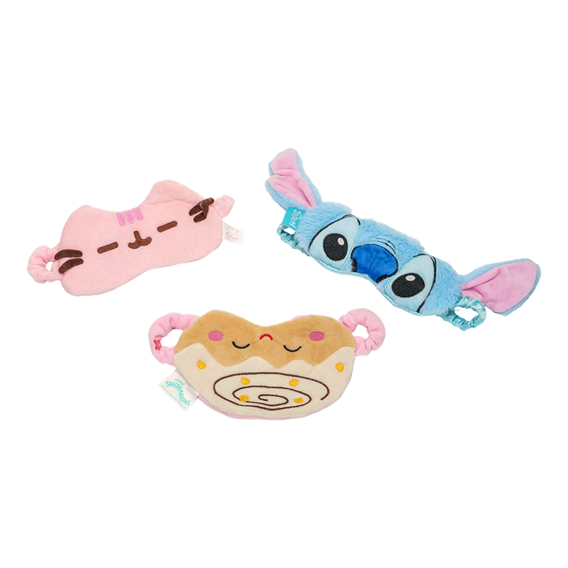 キャラクターをテーマにしたぬいぐるみアイマスク
